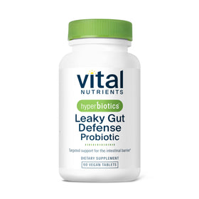 Hyperbiotics complément probiotique 60 capsules végétales, vue de face