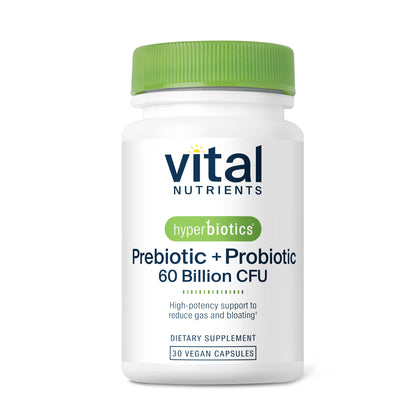 Hyperbiotics Compléments Alimentaires Probiotiques 60 Milliards CFU - vue avant
