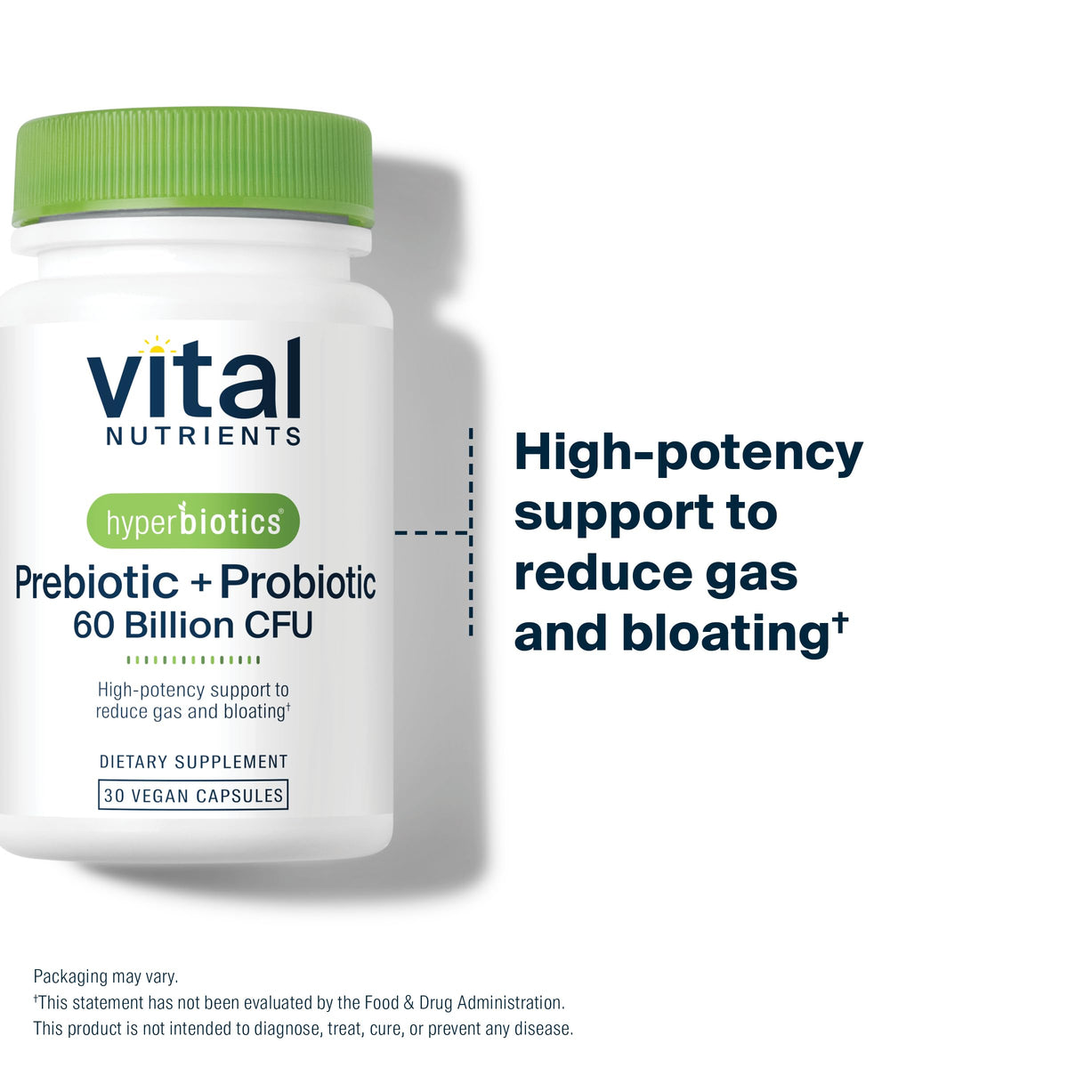Hyperbiotics Compléments Alimentaires Probiotiques - vue de côté