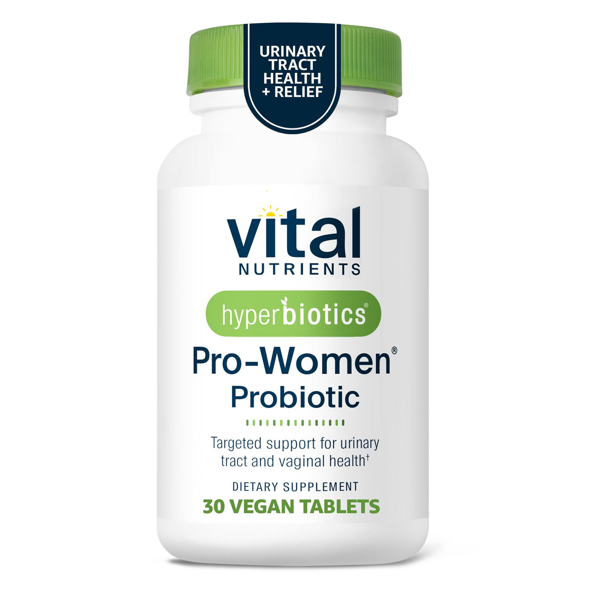 Hyperbiotics Probiotiques Femmes 30 comprimés végétaliens en boîte