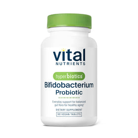 Hyperbiotics Vital Nutrients Probiotique Bifidobacterium 60 comprimés vue de face
