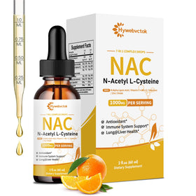 Hywebvctok Gouttes Liquides NAC 1000 mg - Flacon avant