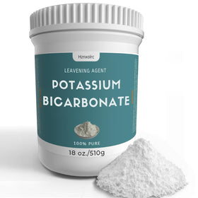 Hznxolrc Poudre de Bicarbonate de Potassium Alimentaire 18 oz vue de face