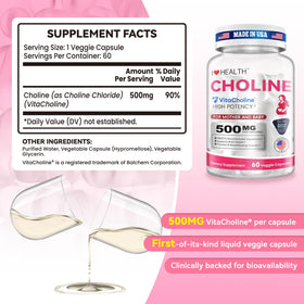 I LOVE HEALTH VitaCholine® Complément Alimentaire Liquide en usage