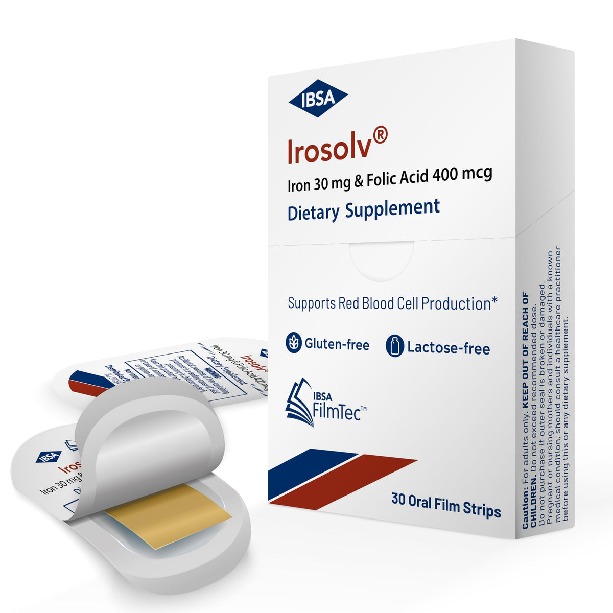 Ibsa Irosolv Complément Alimentaire Fer 30mg packaging avant