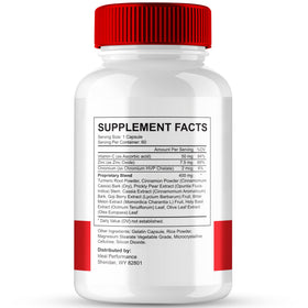 IDEAL PERFORMANCE GlycoScience Blood Optimizer Capsules emballage