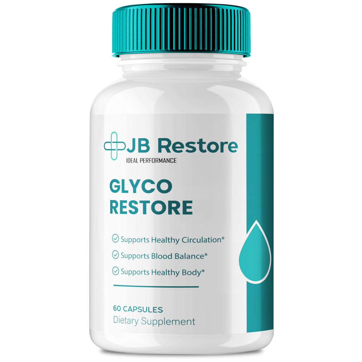 IDEAL PERFORMANCE JB Restore Glyco Restore 60 capsules, vue de face