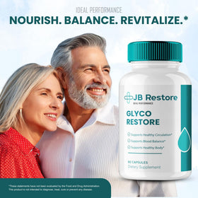 IDEAL PERFORMANCE JB Restore Glyco Restore, flacon avec bouchon ouvert
