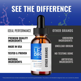 IDEAL PERFORMANCE Lean Drops 259g vue de côté