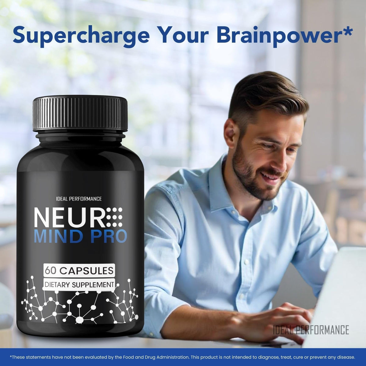 IDEAL PERFORMANCE MindPro Capsules 136g en environnement quotidien