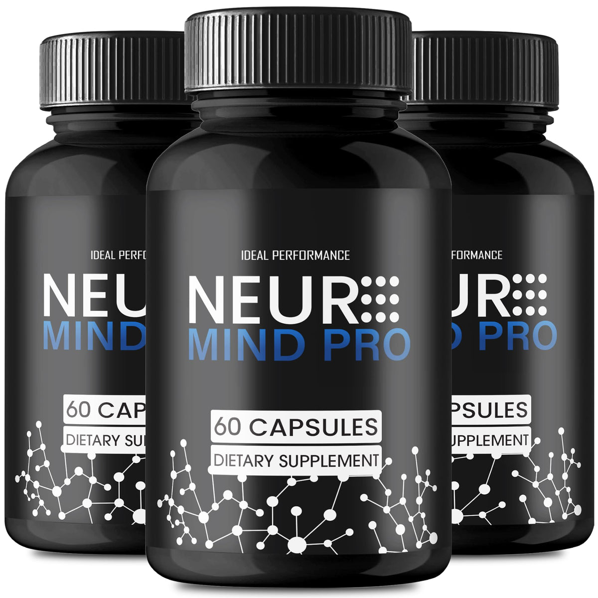 IDEAL PERFORMANCE MindPro Capsules 136g vue avant