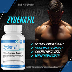 IDEAL PERFORMANCE Zydenafil capsules avec un mode d'emploi