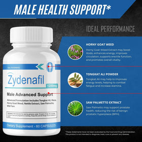 IDEAL PERFORMANCE Zydenafil gélules en gros plan
