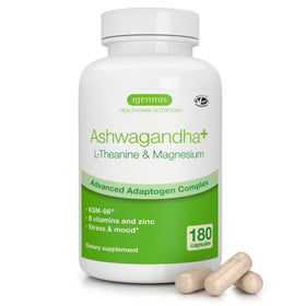 Igennus Ashwagandha KSM 66 600mg vue de face