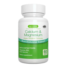 Igennus Calcium Magnésium 60 comprimés vue de face