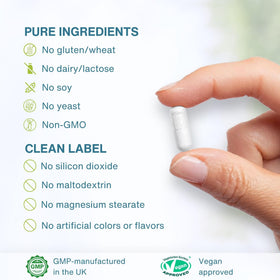 Igennus Complexe de Vitamine K 90 Capsules, taille de la capsule
