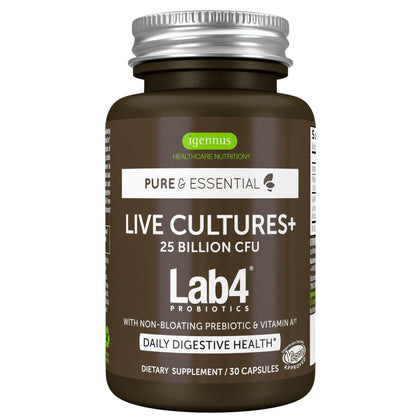Igennus Live Cultures+ Lab4 boîte vue de face