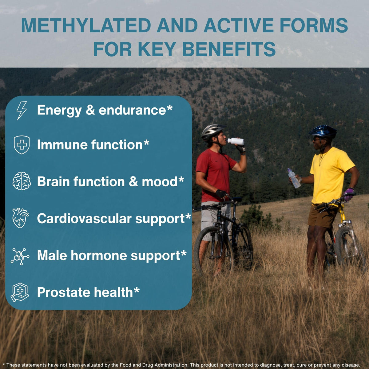 Igennus Multivitamine Methylé pour Hommes, détails des ingrédients