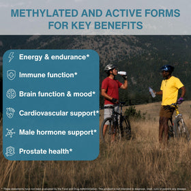 Igennus Multivitamine Methylé pour Hommes, détails des ingrédients