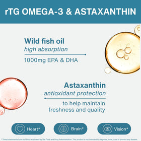 Igennus Omega 3 rTG 180 gélules packaging side view