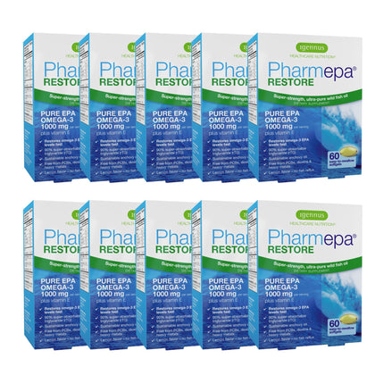 Igennus Pharmepa Restore EPA 1000mg boîte avec 10 gélules