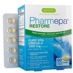 Igennus Pharmepa Restore Pure EPA 1000mg boîte de 60 gélules