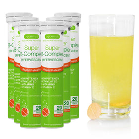 Igennus Super B-Complex complément liquide devant un fond blanc