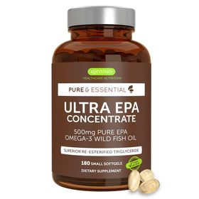 Igennus Ultra EPA Omega 3 500mg gélules de poisson vue de face