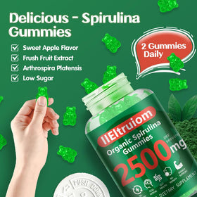 IIEltruiom Gummies Super Greens 2500mg en main