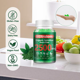 IIEltruiom Gummies Super Greens 2500mg ingrédients naturels