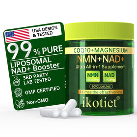 ikotiet Liposomal NAD+ 60 capsules vue de face