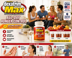 ILIOS Dexatrim Max 60 capsules étiquette avec ingrédients