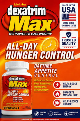 ILIOS Dexatrim Max 60 capsules sur une surface en bois