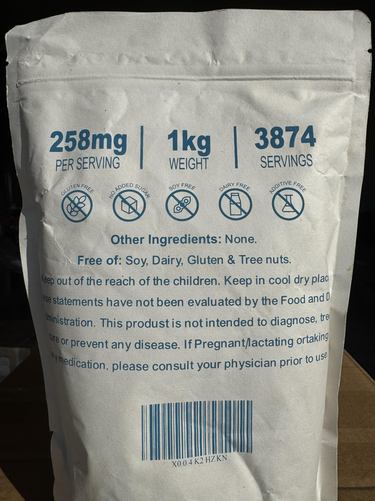 Illustration de l'utilisation de la poudre de citrate de potassium MS Finechem