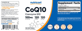 Illustration des bienfaits de CoQ10 sur une table