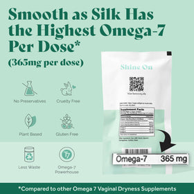 Illustration des bienfaits des Omega 7 sur la peau