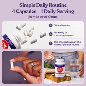 Illustration des ingrédients des capsules Moonstone Stopper Pierre