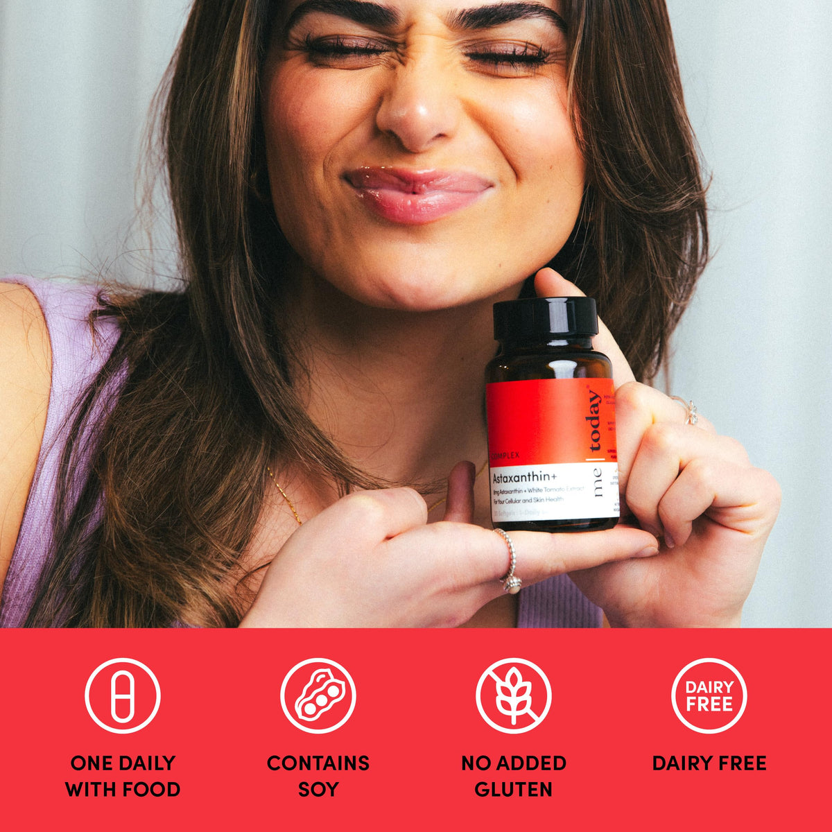 Illustration des ingrédients du me today Complex Astaxanthin 8mg