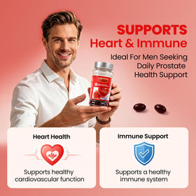 Illustration des ingrédients naturels des softgels Lycopène