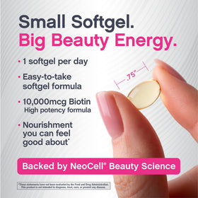Image de style de vie avec NeoCell Biotin Hair Revitalizer