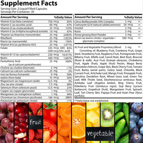 Iman Vitamins Multivitamines Halal Complètes 60 capsules sur une table