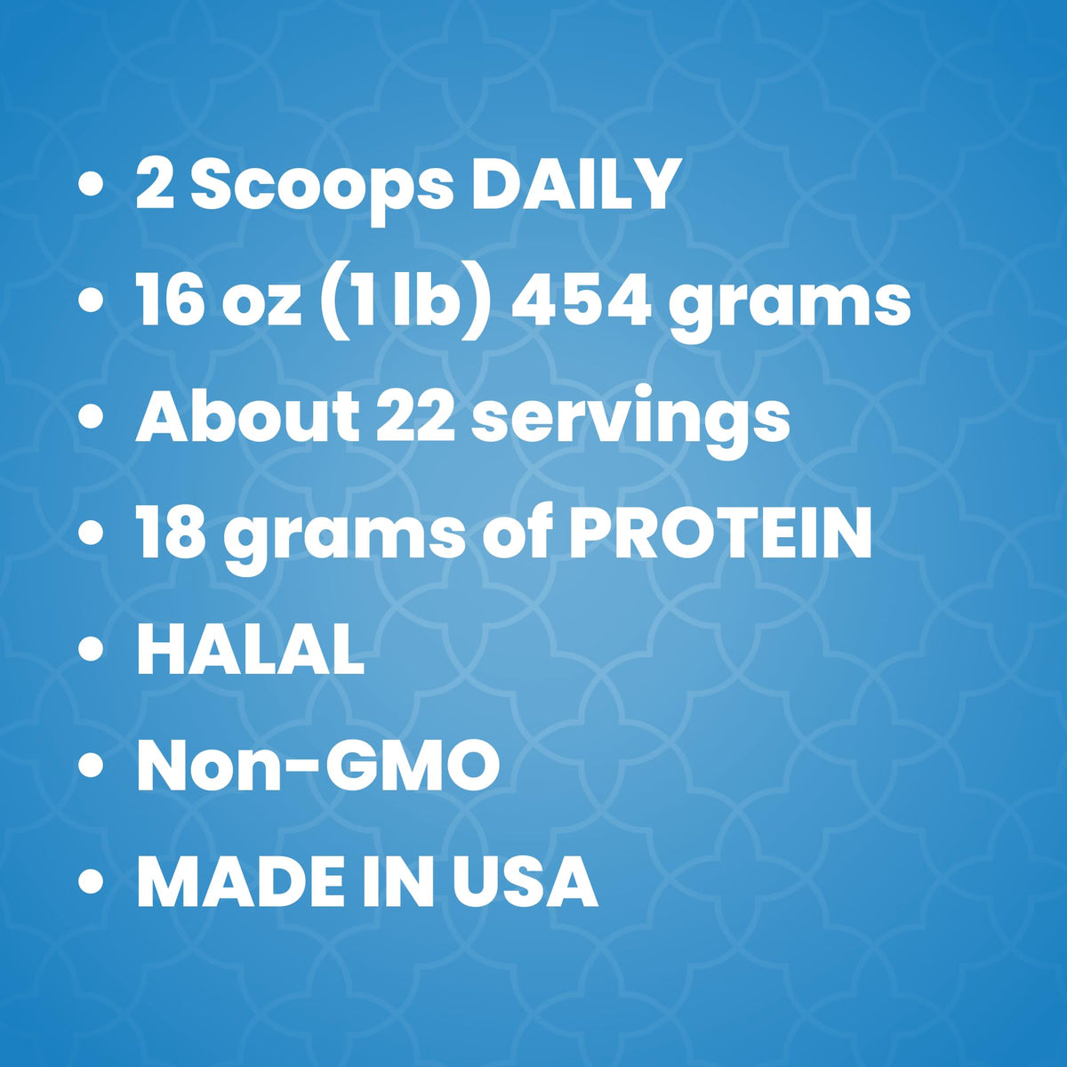 Iman Vitamins Poudre de Collagène Halal 572g étiquette et détails