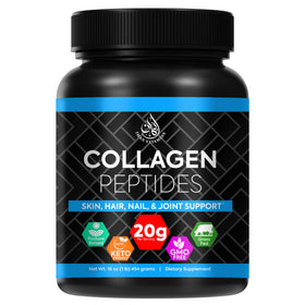 Iman Vitamins Poudre de Collagène Halal 572g vue avant
