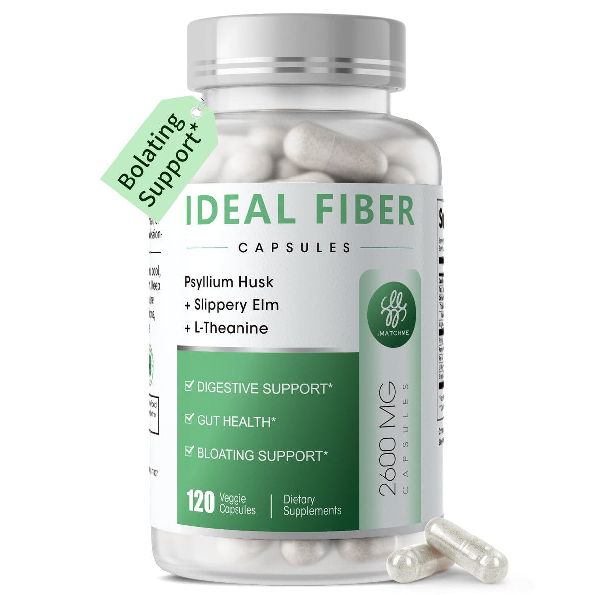 iMATCHME Complément Alimentaire Fibres 120 Capsules vue avant
