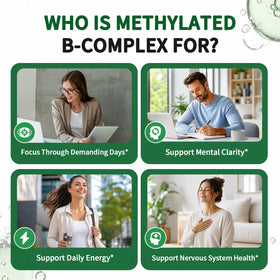 iMATCHME Complexe de Vitamines B Méthylées 5000 mcg B12 gouttes sur cuillère