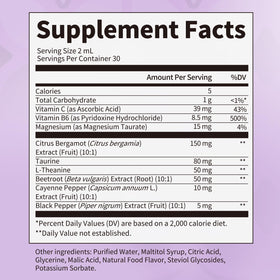 iMATCHME Gouttes de Magnésium Taurate 60 ml avec fruits