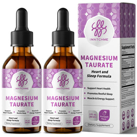 iMATCHME Gouttes de Magnésium Taurate 60 ml vue avant