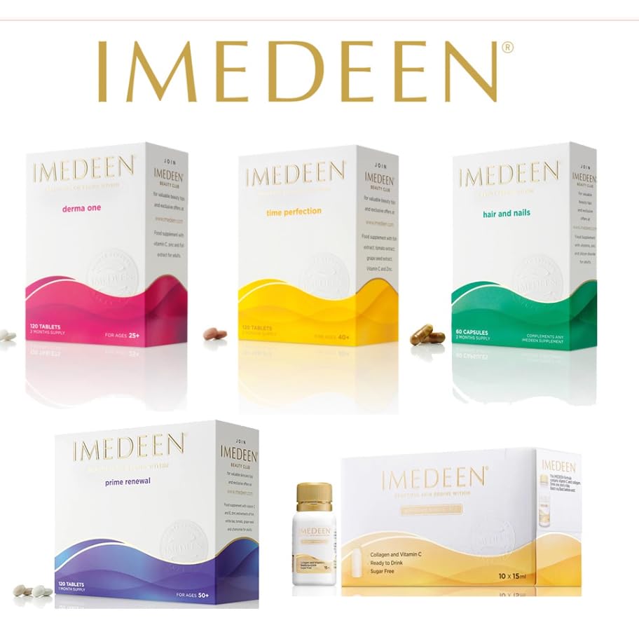 Imedeen Compléments Alimentaires Collagène 120 Tabs côté vue