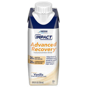 Impact Boisson Nutrionnelle de Récupération Avancée goût vanille - emballage