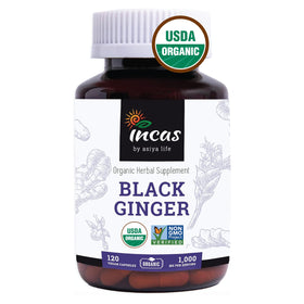 Incas Black Ginger 120 capsules vegan vue avant